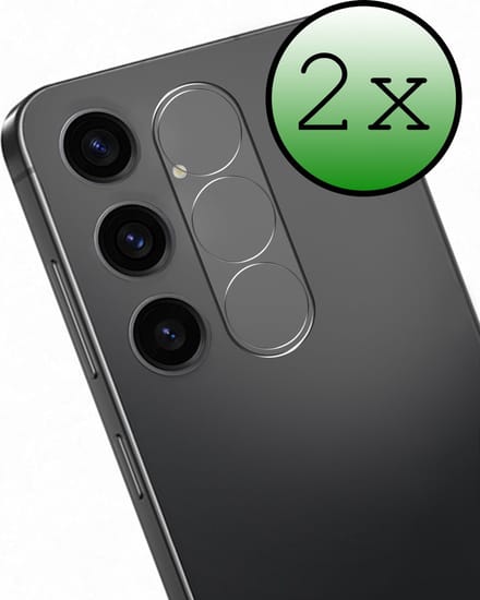 Camera Lens Protector - 2 Stuks Geschikt voor Samsung Galaxy S24 Plus - Camera Screenprotector Beschermglas - Gehard Glas - Tempered Glass - Screen Protector