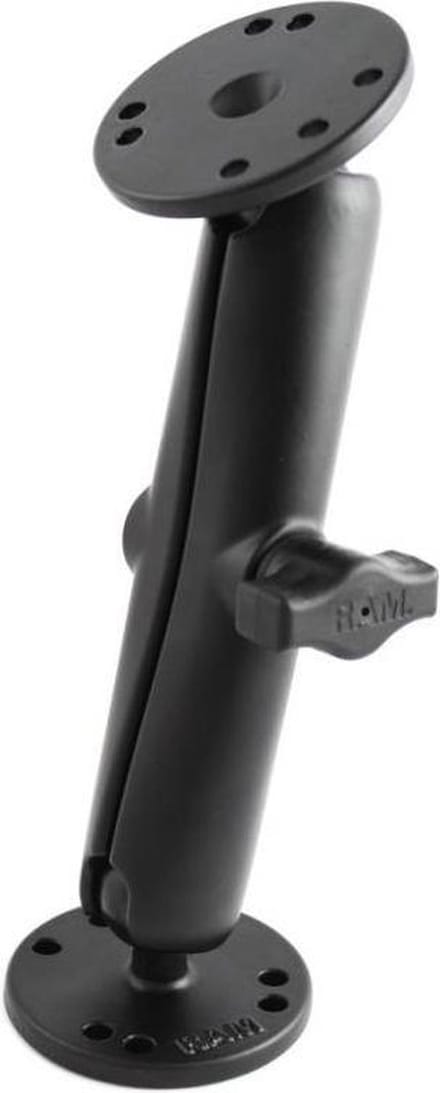 RAM MOUNT W/2 2 1/2" BASES & C ARM