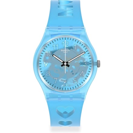 Swatch SWATCH MOEDERDAG GZ353 Blauw Polshorloge gray