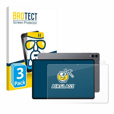 Screenprotector 3 Stuks voor Samsung Galaxy Tab S11 Ultra (Voor+Camera) Beschermglas transparant
