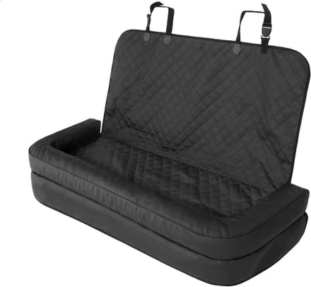 Comfortabele Hondentransportbox voor de Auto, Kattenmand en Autodeken