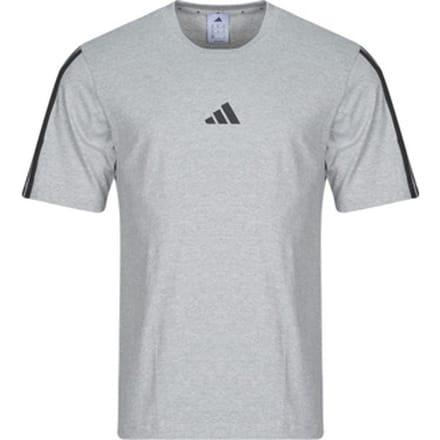 T-shirt van eenvoudige jersey adidas Essentials 3-Stripes
