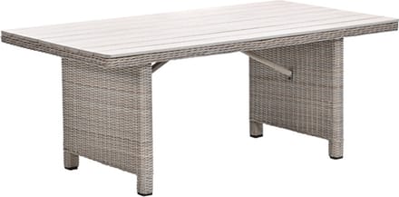 Garden Impressions Milwaukee tuintafel - 170x90 cm - vintage willow - Vironwood