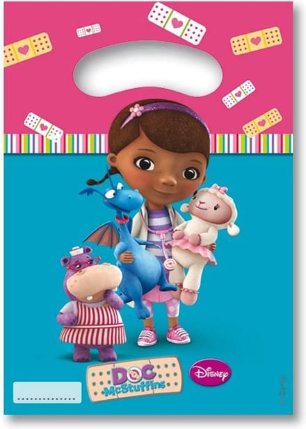 PROCOS - Doc Mc Stuffins feestzakjes - Decoratie > Feestzakjes