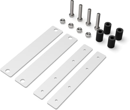 Bodo® - Wasmachine Verhoger connectieset - Wit - voor WV52 - WV53 - WVH53