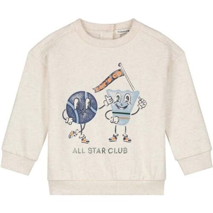 Prénatal baby sweater Soft Brown Melange 56 heren