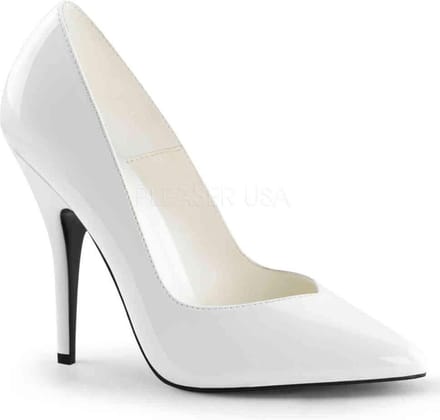 Pleaser - SEDUCE420V Pumps - US 6 - 36 Shoes - Wit