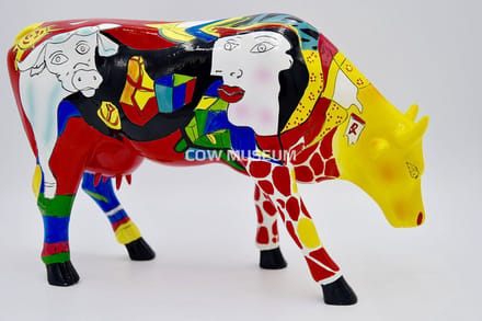 Cowparade |Homage to Picowso's African Period | Large