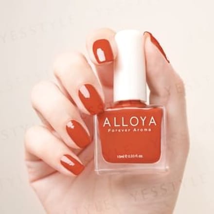 ALLOYA - Water-Based Natural Nail Polish Environmental Friendly 035 Light Tower In Sunset 10ml