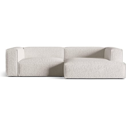 Hoekbank Nuria 4-zits rechts bouclé | Micadoni