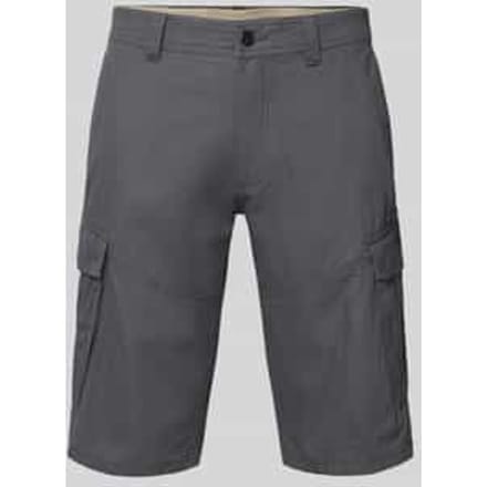relaxed fit cargoshorts van puur katoen model 'FILE'