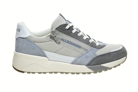 Zilver Grijs Comfortsneaker Allrounder maat 45