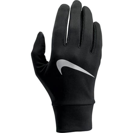 Nike Dames/Dames Tech Lichtgewicht Hardloophandschoenen (Zwart/Zilver)