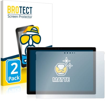 BROTECT - Screenprotector voor Microsoft Surface Pro 6 - Folie Beschermfolie matte 2 Stuks