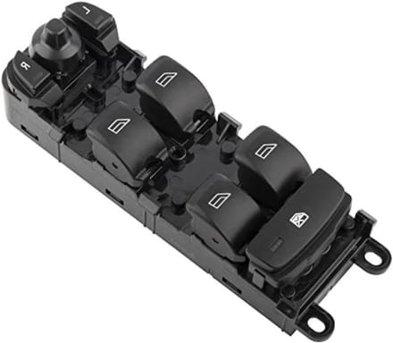 Ruitbediening Schakelaar - Auto Knop - Autoramen Bediening - Compact Ontwerp - 1x1x1 cm - Zwart