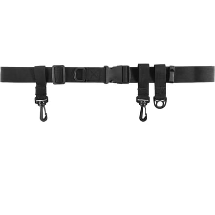 Ceinture de taille multifonctionnelle 31    58 avec crochets de suspension Accessoire pour matériel de pêche black