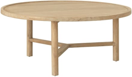 DTP Home Coffee table Forte round large,35xØ80 cm, teakwood natural