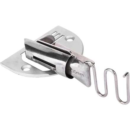 Ourlet Pliant Matériau Épais Cuir Plieur Relieur pour Machine à Coudre Industrielle à Pied Marcheur 16MM 30mm gray