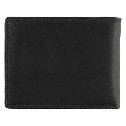 DSTRCT Wax Lane Leren Billfold RFID - Zwart