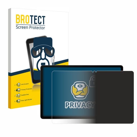 BROTECT - privacy screenprotector voor Samsung Galaxy Tab S9 5G - Folie Beschermfolie Blauwlichtfilter