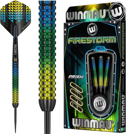 Professionele Tungsten Steeltip Dartpijlen Set 21g met Flights en Stems - Impact Ontwerp