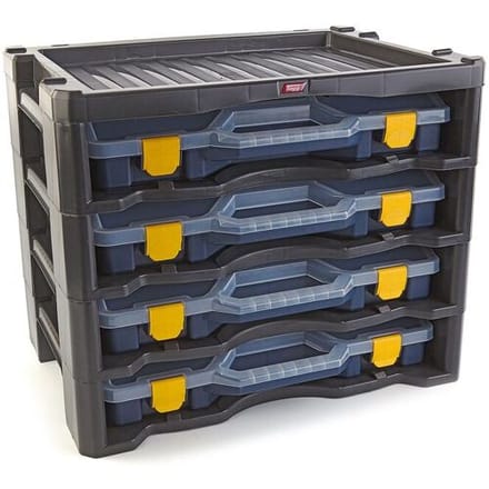 Tayg Assortimentsdoos / Multibox 2 Blauw