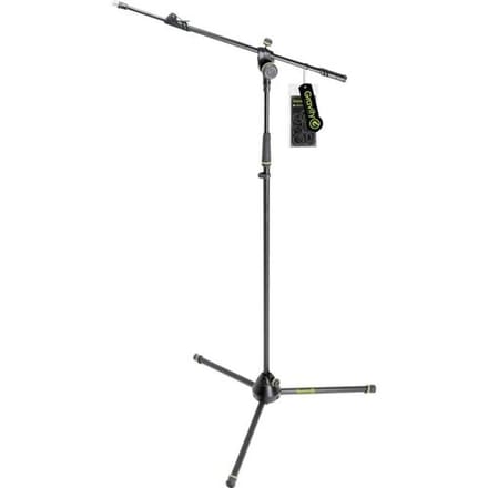 Gravity MS 4322 B - Microfoonstatief, met telescopische boompole - zwart