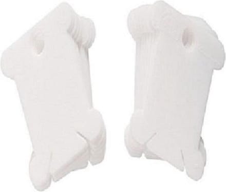 wikkelkaartjes plastic 100 stuks