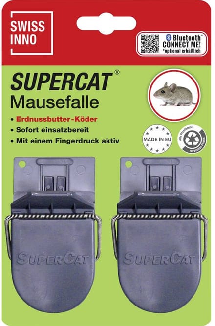 Swissinno SuperCat Muizenval Functies Lokstof Pindakaas 2 stuk(s)