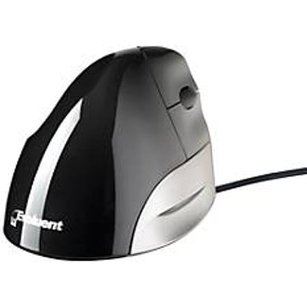 Verticale muis Evoluent3 Right Hand Model, muis met 3 knoppen, scrollwiel, kabel