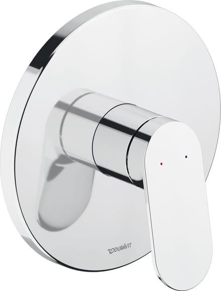 Duravit Wave - Inbouw douchekraan, chroom WA4210010010