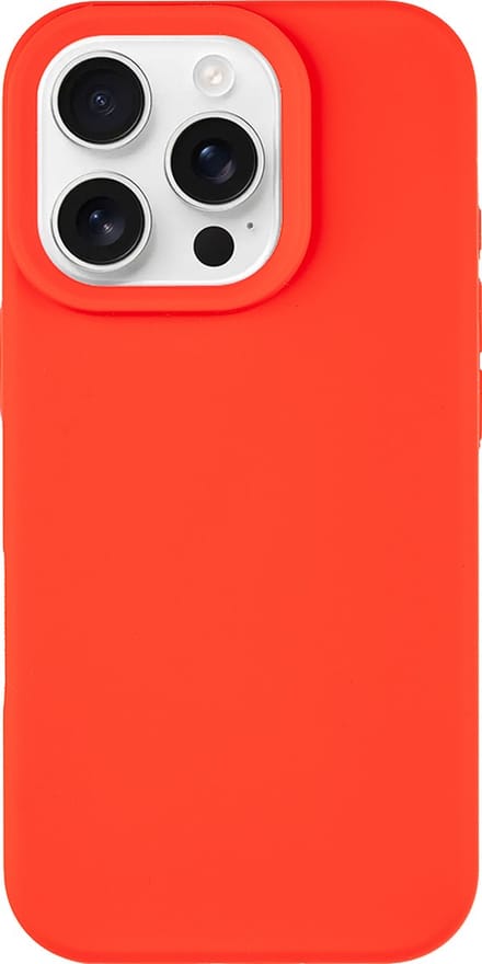 Tactical iPhone 16 Pro Velvet Smoothie Cover – Hoesje – Chilli