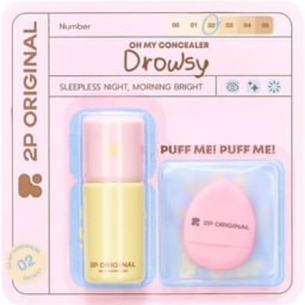 2P ORIGINAL - Oh My Concealer & Corrector CC 02 Drownsy