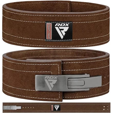 Lederen fitnessriem RDX