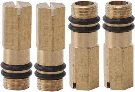 4-pack Afsluitdoppen M10 voor Keukenkraan Kraan Warm Koud Water Aansluiting