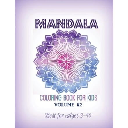 Mandala Coloring Book For Kids Volume #2 - Kids World Coloring