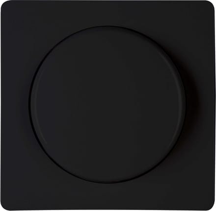 KOPP - Afdekplaat/Centraalplaat - Paris HK05 - Dimmer - Mat Zwart