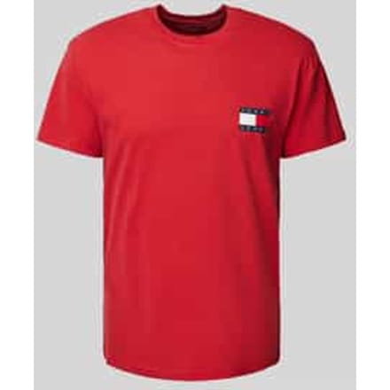 T-shirt met labelprint