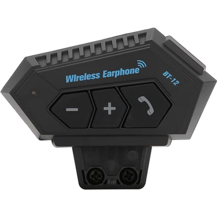 Motorhelm Koptelefoon Bluetooth 4.1+EDR CSR8635 Ruisonderdrukking Rijden Handsfree Headset black