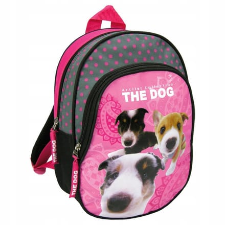 Derform The Dog - Kinderrugzak - Voor Peuters - Met Hond Print