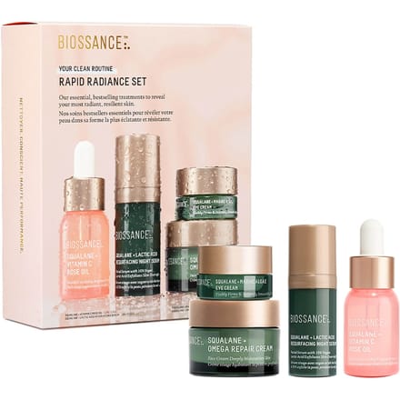 Biossance Oog- & lipverzorging Rapid Radiance Set Gezichtverzorgingssets Dames