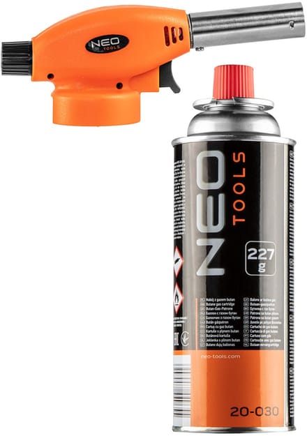 NEO 20-041 Serie - Gaskomfoor - 227g Butaan - 1300°C - Piezo Ontsteking