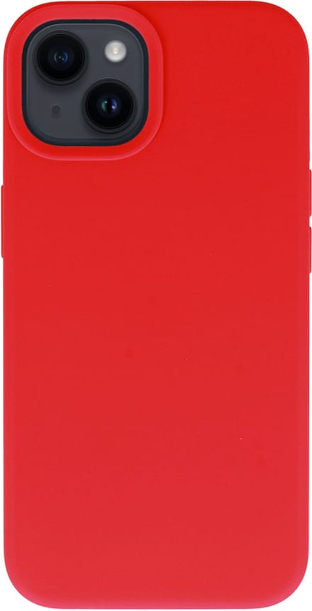 Multimedia & Accessoires Siliconen Back Cover Case Hoesje geschikt voor Apple iPhone 14 – TPU – Harde Plastic – Rood