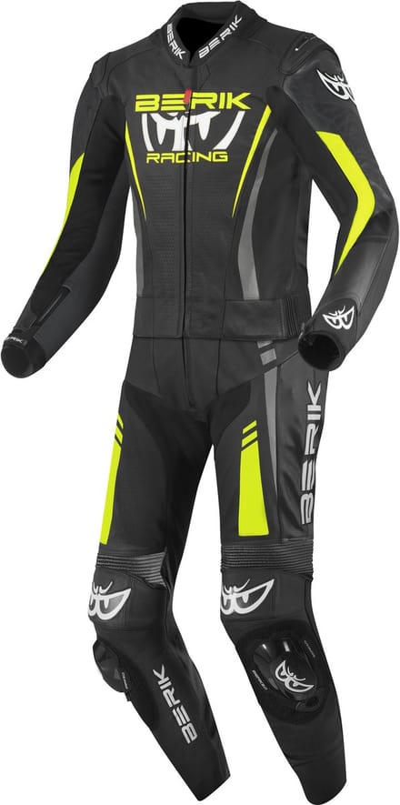 Berik Absolute GP2 Tweedelig motorfiets lederen pak -