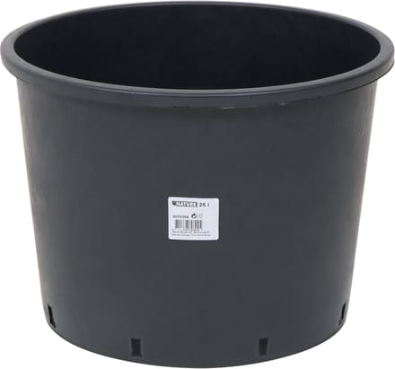 Nature Ritzi container 25l H27,5xØ38,5cm met afwateringsopeningen - Plantencontainer
