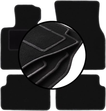 Complete set veloursmatten voor: Mini Cooper F55 5-deurs (2014-)