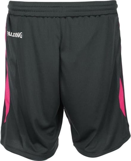 Spalding 4Her III Basketbalshort Dames - Antraciet / Roze | Maat: M