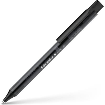 Schneider gelpen - Fave - zwart - lijnbreedte 0.4mm - S-101101