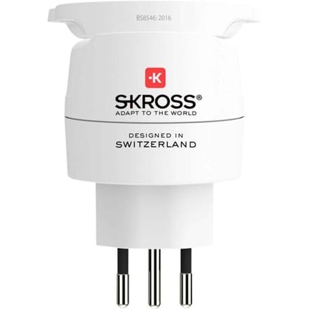 1.500273C-E Reisstekker SKROSS - Combo World to Switzerland