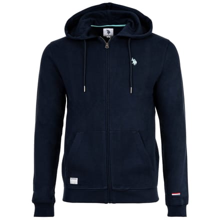 U.S. Polo Assn. Sweat vest Diagonal Fleece Carbon Finish Sweatjacke Set van 1